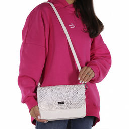 Сумка 575671 white Velina Fabbiana-Safenta