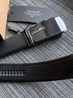 Мужской кожаный ремень автомат Dierhoff ДРА 2177/35 - Sergio valentini фото 2