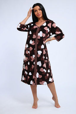 Халат велюровый на молнии (941-6) - Плиона фото 132