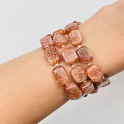 Бусины для украшений из Солнечного камня - Радуга самоцветов фото 2