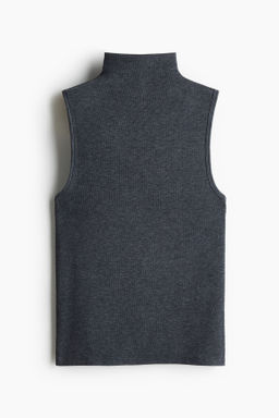 Top con cuello perkins - H&m фото 2