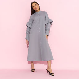 Платье-рубашка свободного силуэта, Захватывающая простота - Charutti фото 6