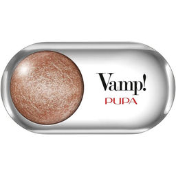 PUPA Запеченные сияющие тени VAMP! WET&DRY тон 402 Розовое золото  фото 2