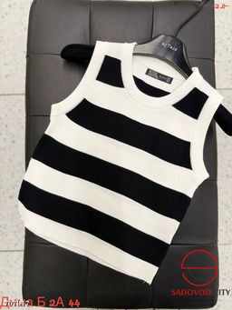 Женская майка в полоску