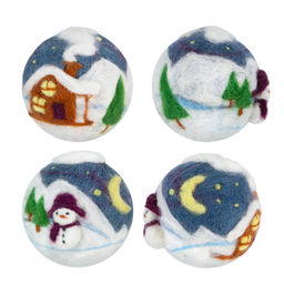 Miadolla WT-0221 Елочная игрушка Зимняя сказка набор для валяния