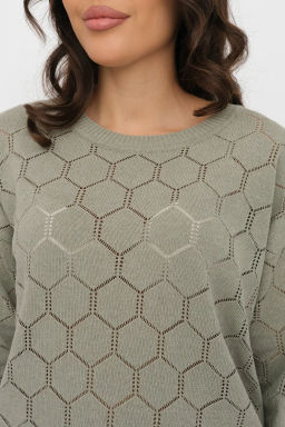 Джемпер М 3083/полынь