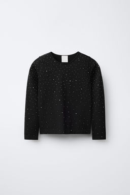 SEAMLESS RHINESTONE T-SHIRT