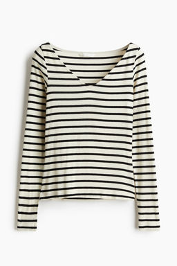 Camiseta en punto fino - H&m фото 8