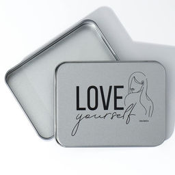 Футляр для гигиенических средств «Love yourself», 11.4×8.5×2.5 см