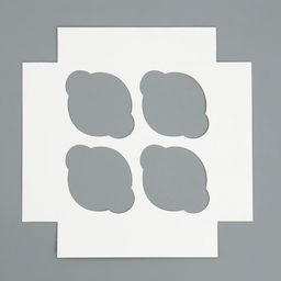 Цена за 5 шт. Коробка для капкейков двусторонняя «Новый год: Снегири», 16×16×10 см