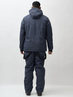 Горнолыжный костюм мужской зимний темно-серого цвета 383TC - Mtforce фото 10