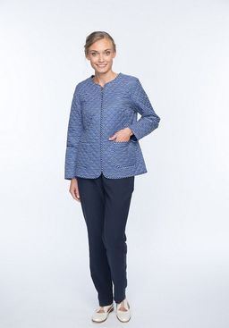 Куртка женская LS-P903015, 
принт морская полоска