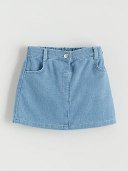 Beli Ayarlanabilir Lastikli K?z ?ocuk Jean Etek