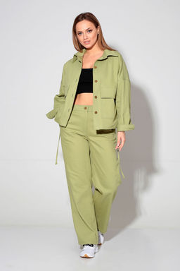 Костюм Liona Style 865 фисташковый