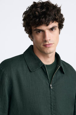 100% LINEN JACKET - Zara фото 5