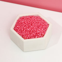 Жемчуг для ванны Счастливой зимы!, 170 г, аромат морозной розы, Чистое счастье