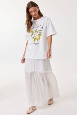 Футболка LYUSHe 4137 лимон