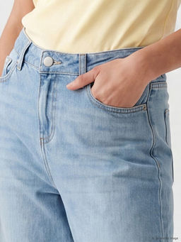 Wideleg Kad?n Jean Pantolon
