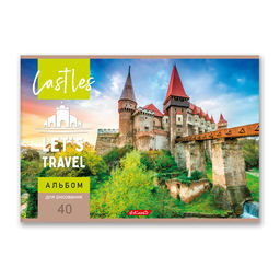 Светоч Альбом для рисования 100 г/м2 A4 29 х 20.5 см 40 л. на скобе 10 шт. 40АЛСК4_000232 Замки