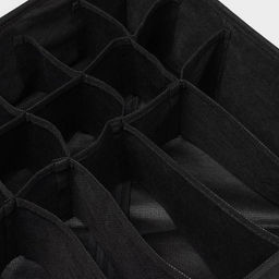 Органайзер для хранения белья Смарт, 15 ячеек, 303011 см, чёрный - Simaland фото 3