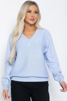 Джемпер Берцелия (голубой) Б12414-4 - Lt collection фото 4