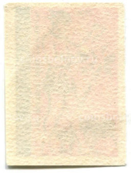 Этикетка спичечная Родословная спички №6 фабрика Победа