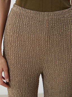 Beli Lastikli Dokulu Kad?n Pantolon