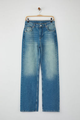 Teen Mavi Normal Bel Genis Paca Wide Leg Jeans TWOAW26JE00087