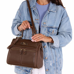 Сумка 012311107 coffee Chrisbella