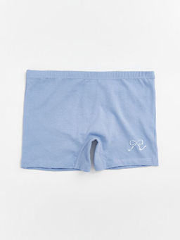 Fiyonk Bask?l? K?z ?ocuk 3l? Boxer