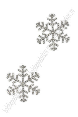 Серединка ювелирная "Снежинка" (2 шт) SF-7852, №3