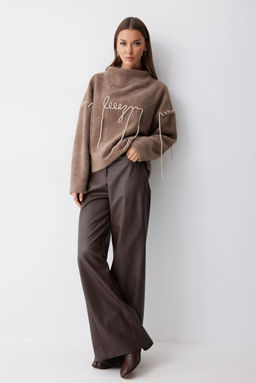 Джемпер LYUSHe 4242 капучино фото 6