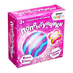 Набор для опытов Попрыгунчики, 2 формы, 4 цвета - Эврики фото 2