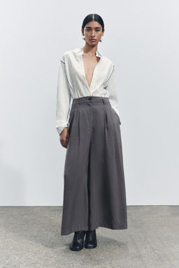 ZW COLLECTION DARTED TROUSERS - Zara фото 30