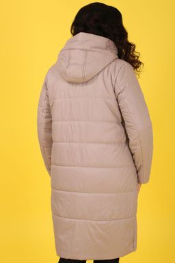 0У53 9807.С2 Пальто с капюшоном - Almond фото 2