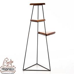 Подставка для цветов лофт 66-424 - Фабрика интерьерной ковки фото 3