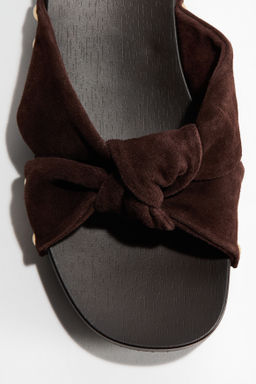Sandalias de ante - H&m фото 3