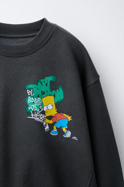 THE SIMPSONS  MATT GROENING PRINTED SWEATSHIRT - Zara фото 3