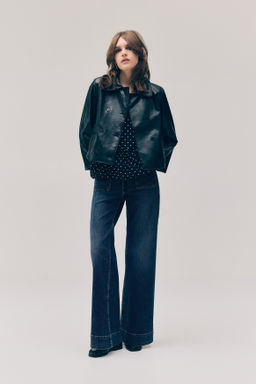 Wide High Waist Jeans - H&m фото 7