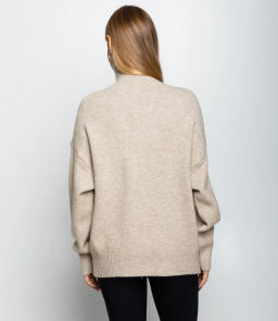 Свитер #КТ2587 (1), светло-бежевый - Dommod фото 3