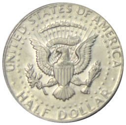 1/2 доллара (50 центов) 1972 года D США