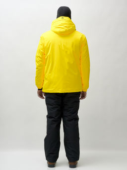 Горнолыжный костюм мужской зимний желтого цвета 370J - Mtforce фото 11