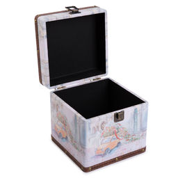 Gamma DBK-09 шкатулка декоративная сундучок 18 х 18 х 18 см №012 Парижские улочки  фото 4