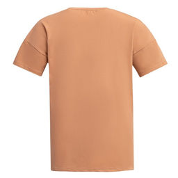 Футболка женская MINAKU: Basic line, оранжевая, размер 50