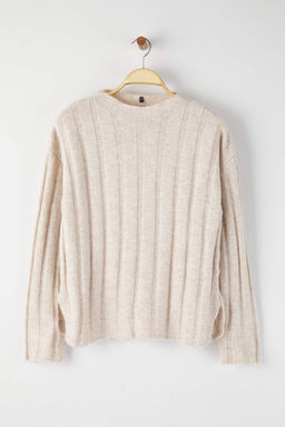 Antrasit Yumusak Dokulu Genis Kal?p Triko Kazak TWOAW26KZ00177 - Trendyolmilla фото 13