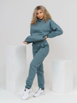 Костюм женский, цвет зеленый