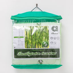 Одеяло облегчённое Адамас Бамбук, размер 200х220 5 см, 200гр/м2, чехол п/э  фото 4