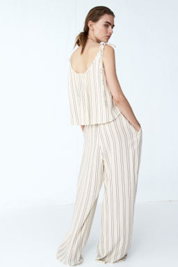 Pantal?n amplio con cord?n de ajuste - H&m фото 3