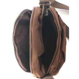 Сумка женская текстиль BoBo-5305, 2отд, плечевой ремень, коричневый 265968  фото 3