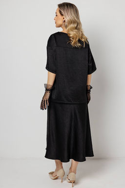 Блузка женская 4483/01/Чёрный - Rise фото 5